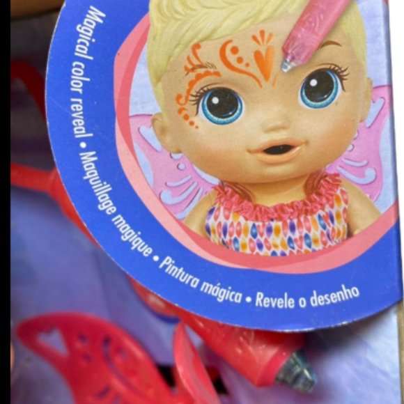 Baby Alive Face Paint Fairy Doll With Accessories New SEALED🆕⌚Fast 🏃💨⚡🚚 - Picture 9 of 15